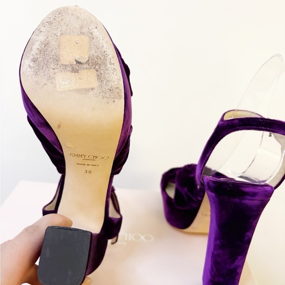 Jimmy Choo Heloise 120 Platform Heels - Picture 14 of 14